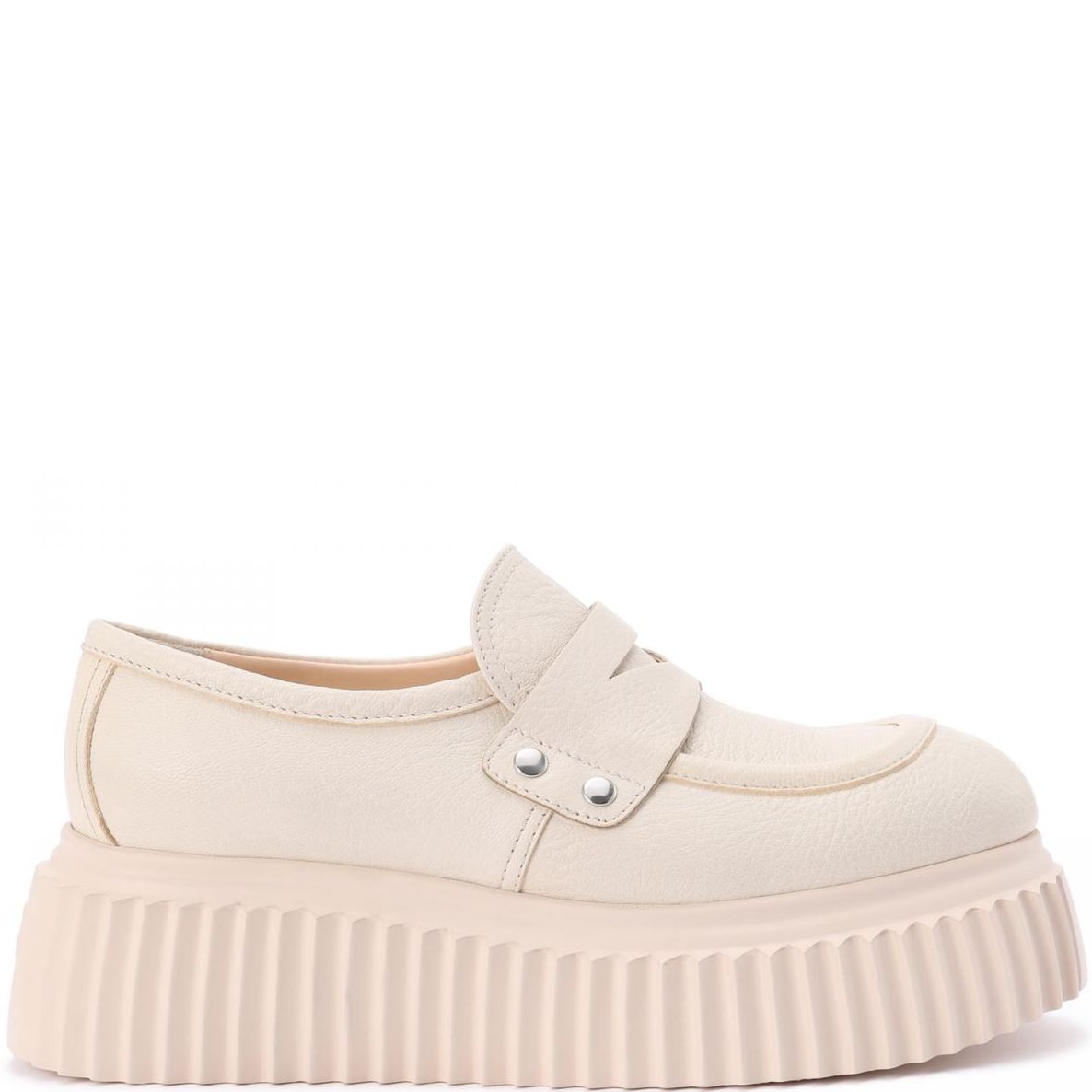 Кожаные лоферы