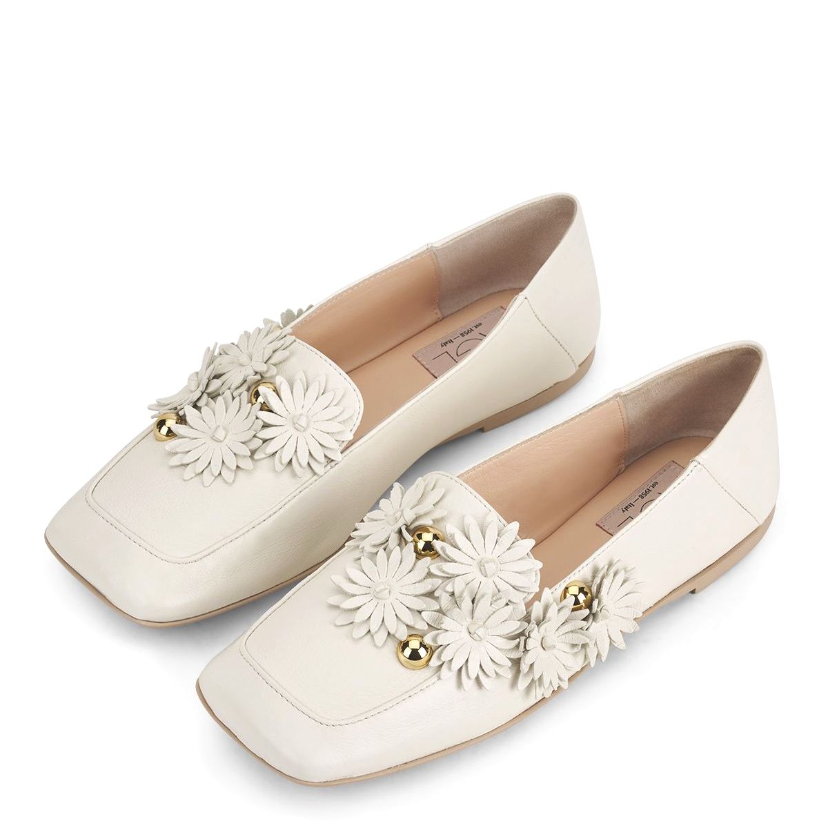 Кожаные балетки