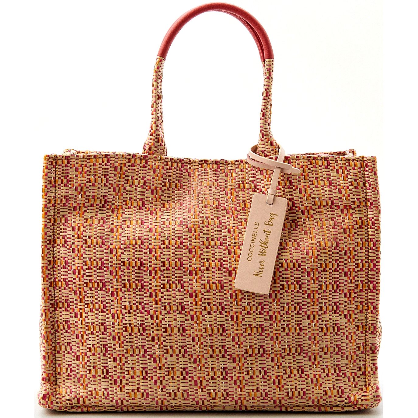 Текстильная сумка-шоппер Coccinelle 