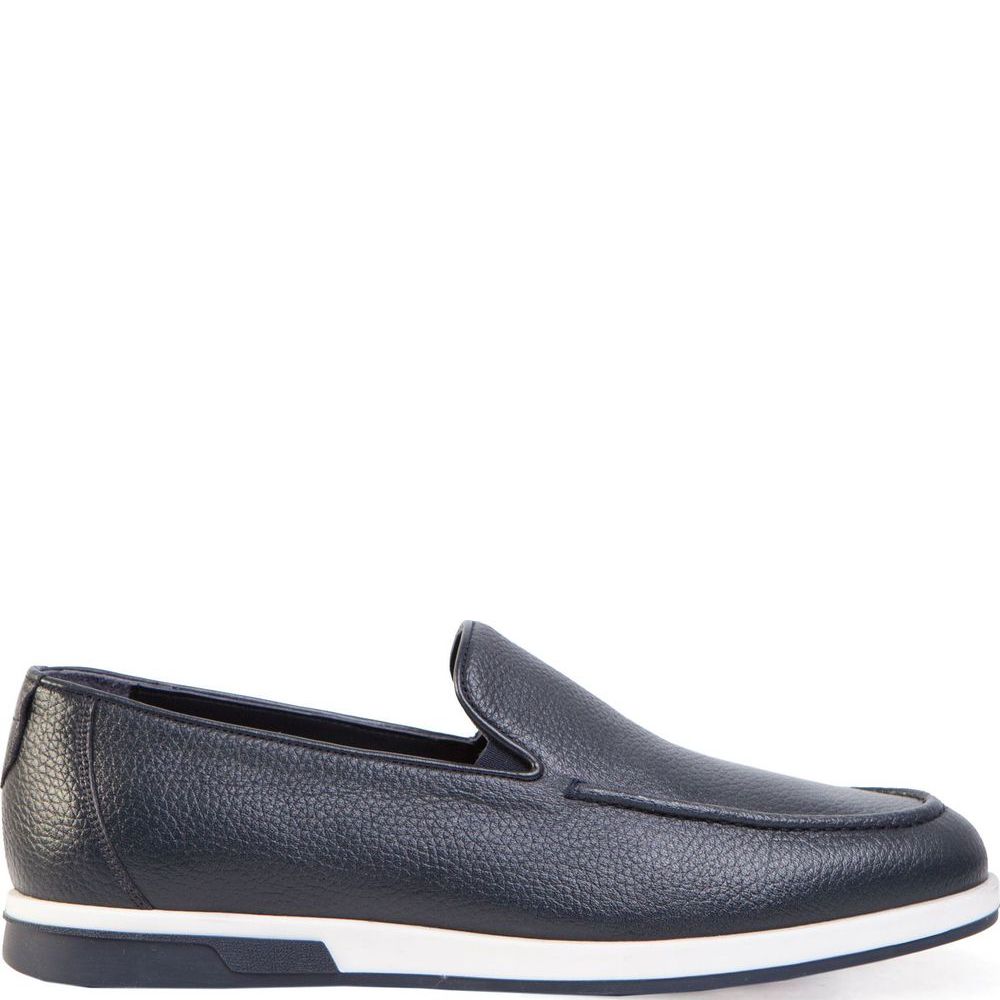 Кожаные слипоны