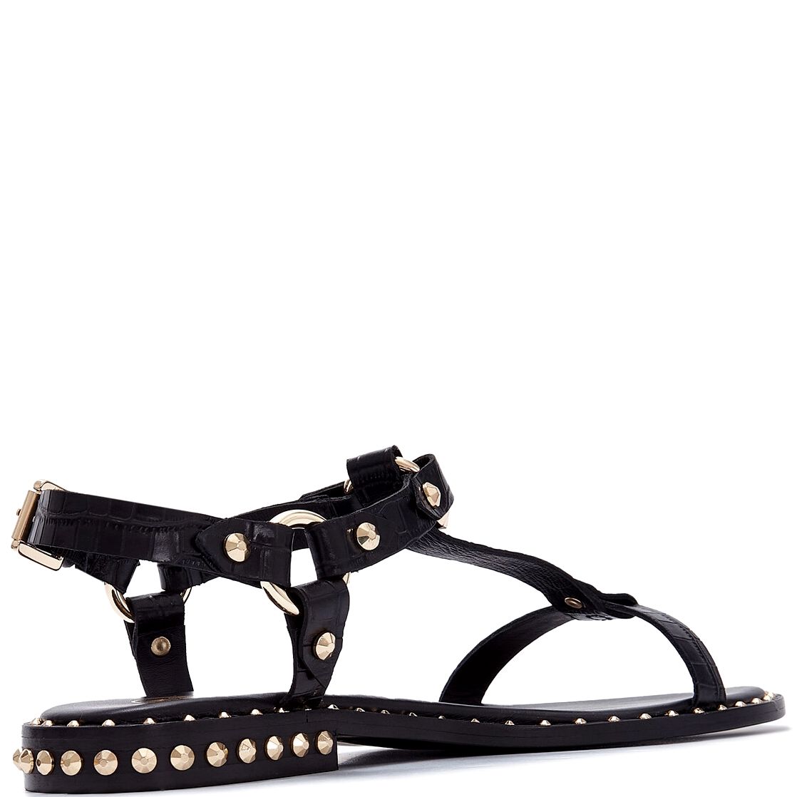 Кожаные сандалии
