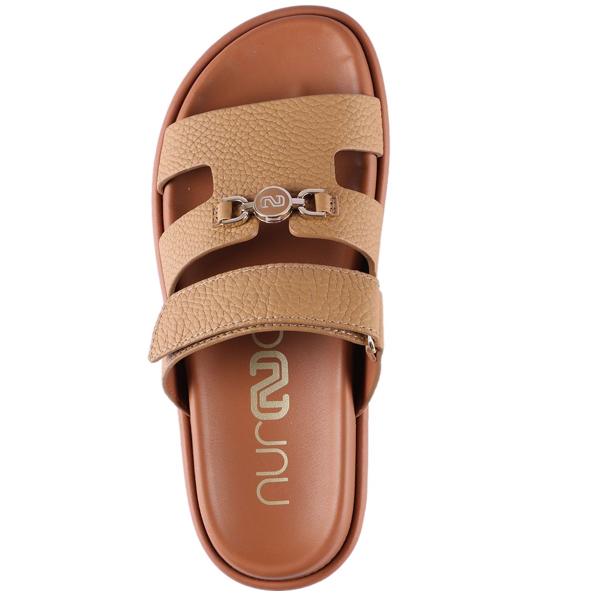 Кожаные шлепанцы