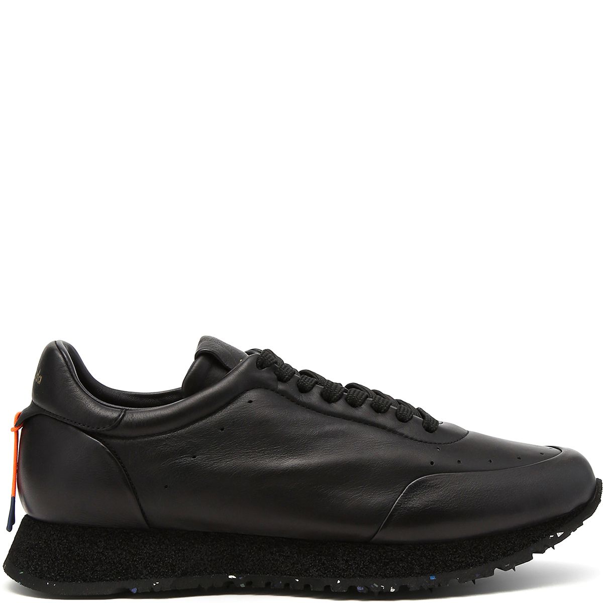 Кожаные кроссовки