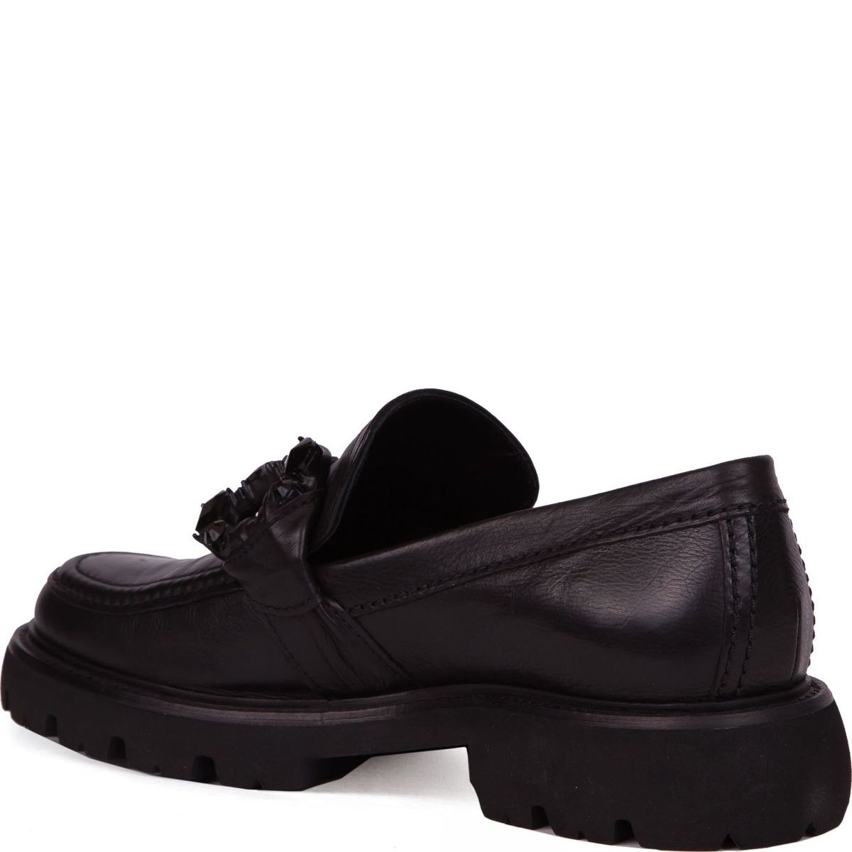 Кожаные лоферы