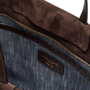 Замшевая сумка