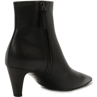 Кожаные ботильоны