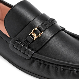 Кожаные лоферы
