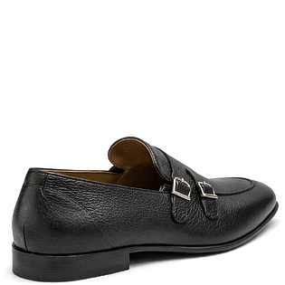 Кожаные туфли-монки