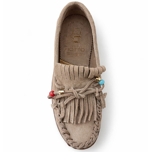 Замшевые лоферы