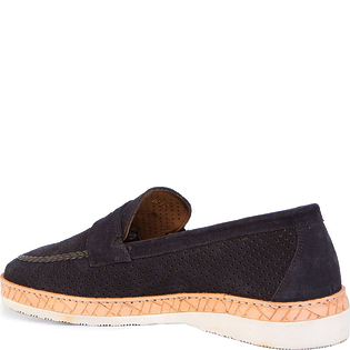 Замшевые лоферы